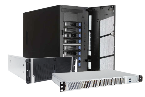 Explore our range of configurable server solutions from market leading vendors including ASUS, ASRock Rack, Gigabyte and Supermicro.