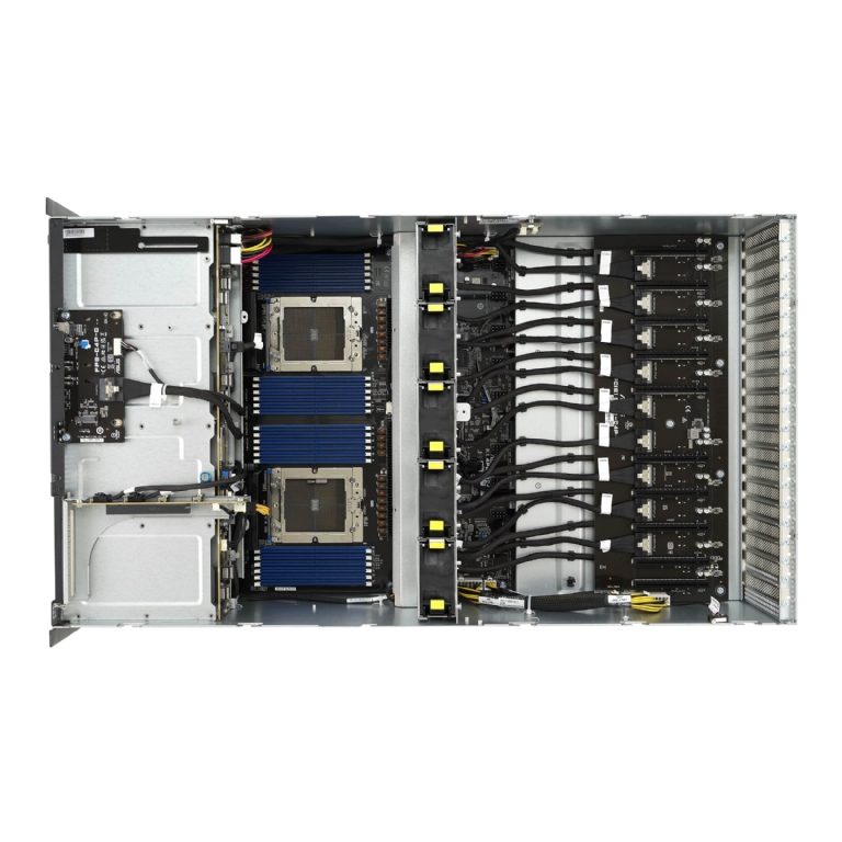 ASUS ESC8000A-E12 4U Dual AMD EPYC 9004 GPU Server - 8x