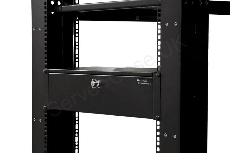 Startech Com 3u 9in Deep Rackmount Locking Storage Drawer 19 3u